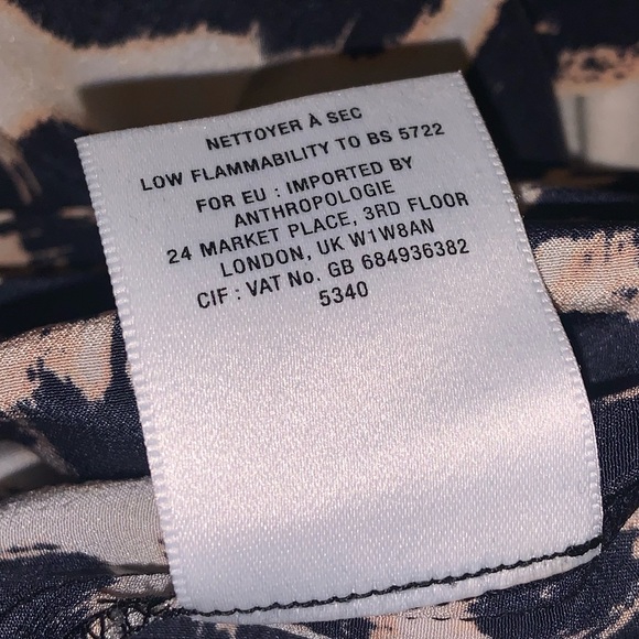 SOLD Anthropologie Maeve Leopard Print Silk Top - Picture 9 of 10